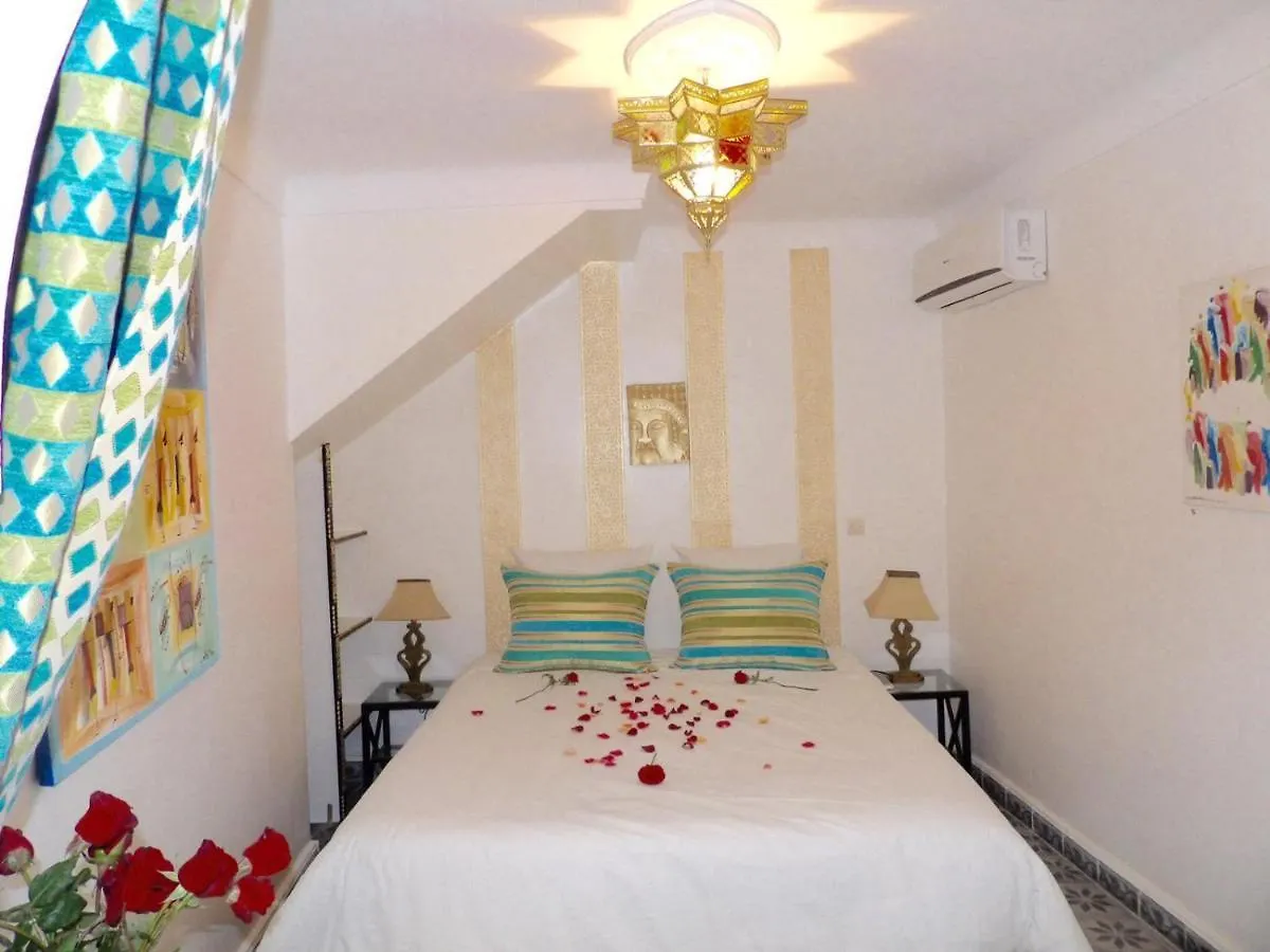 ** Marockansk riad La Voute Etoilee Hotell Marrakesh Marocko